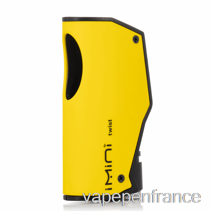 Stylo Vape Jaune Batterie Imini Twist 510